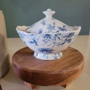 Blue Toole Porcelain Dish